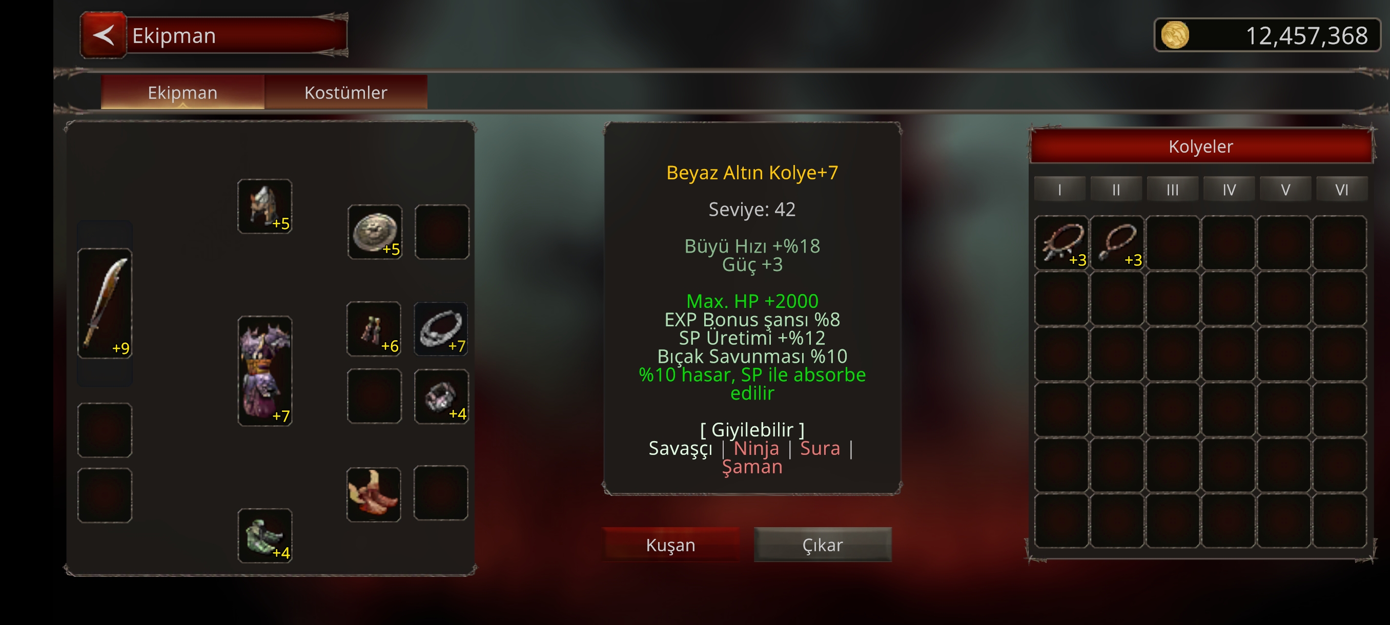 52 lvl savaşçı 