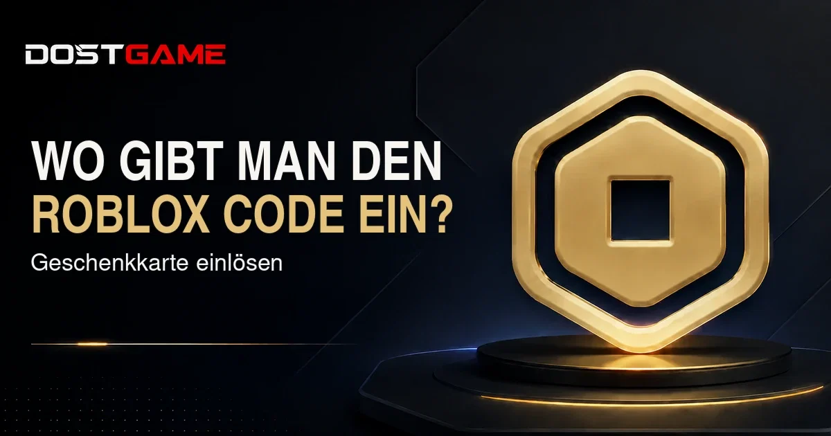 Roblox Geschenkkarte einlösen: Wo gibt man den Code ein?