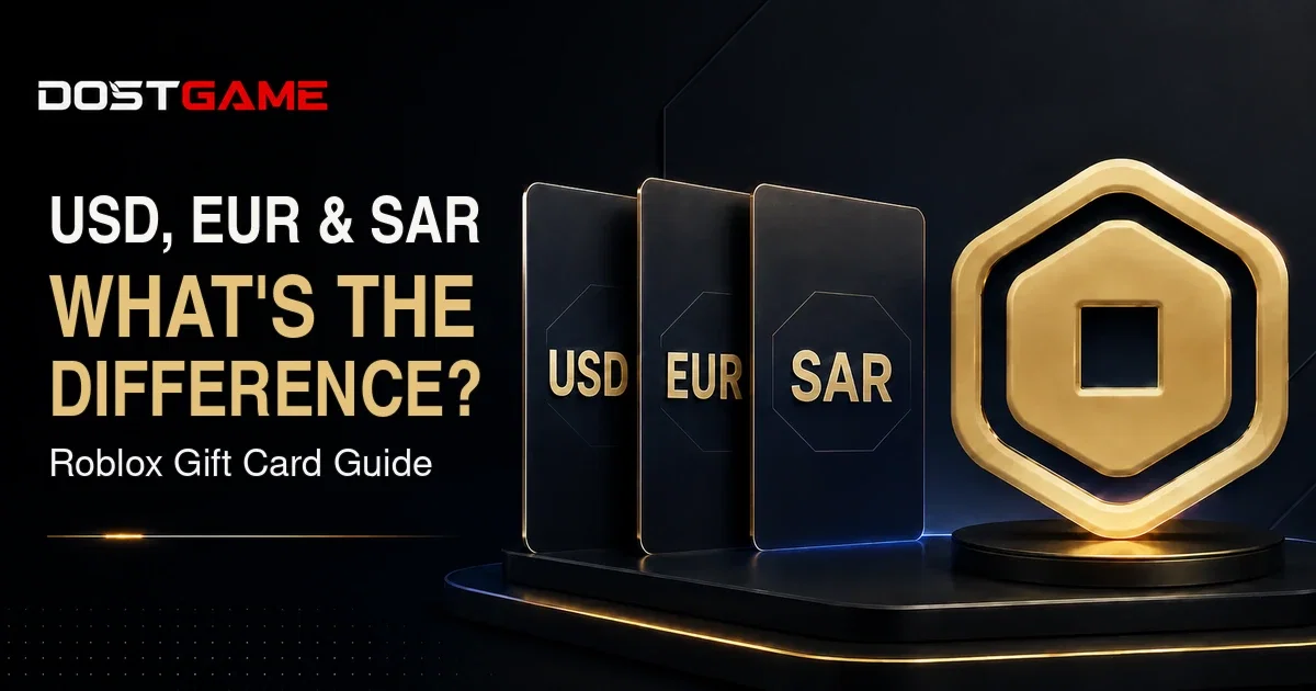 What Is the Difference Between Roblox Gift Cards in USD, EUR and SAR?