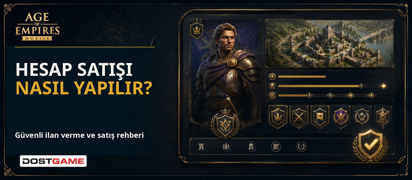 Age Of Empires Mobile Hesap Satış Nasıl Yapılır?