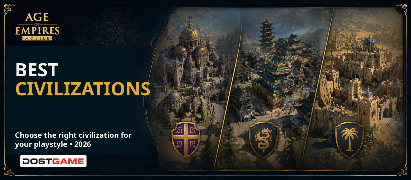 Best Civilizations in Age of Empires Mobile 2026