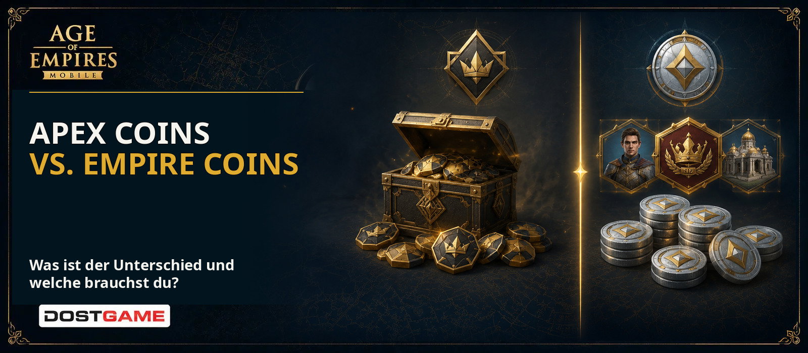 Age of Empires Mobile: Apex Coins vs. Empire Coins