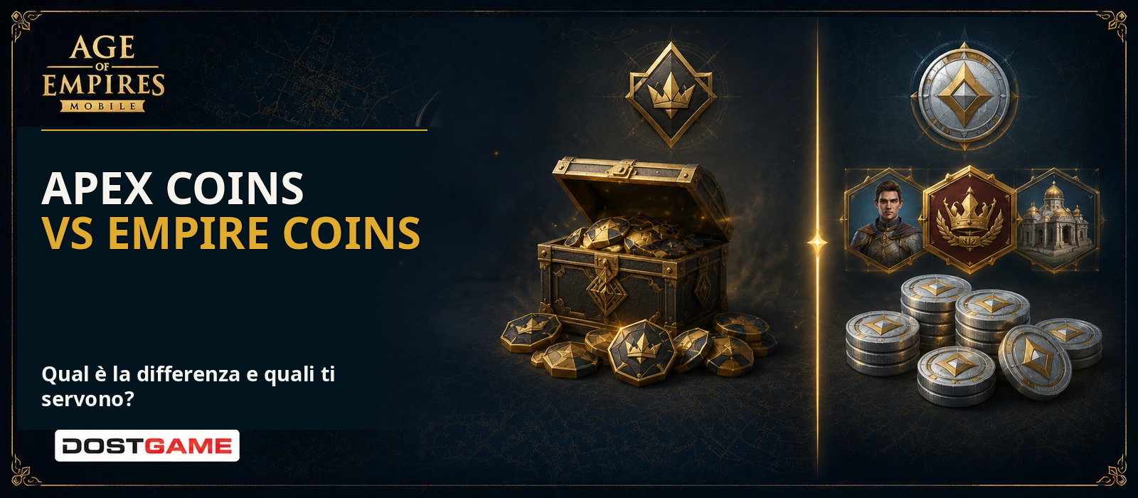 Age of Empires Mobile: Apex Coins o Empire Coins