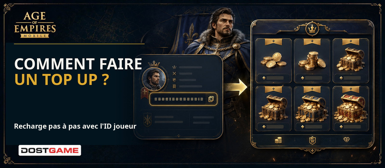 Comment recharger Age of Empires Mobile ?