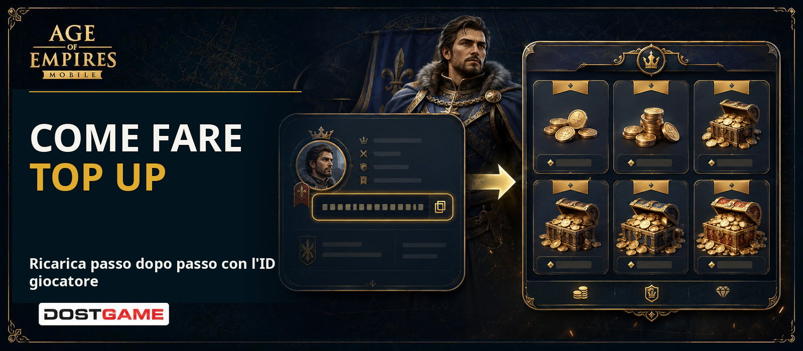 Come ricaricare Age of Empires Mobile