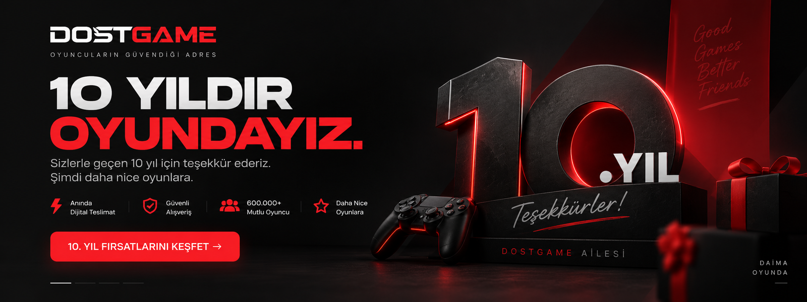 DostGame 10. Yıl