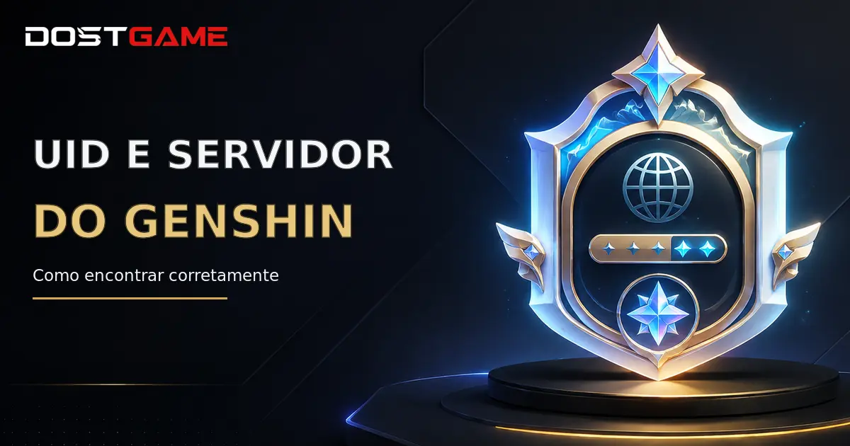 Como encontrar UID e servidor de Genshin Impact