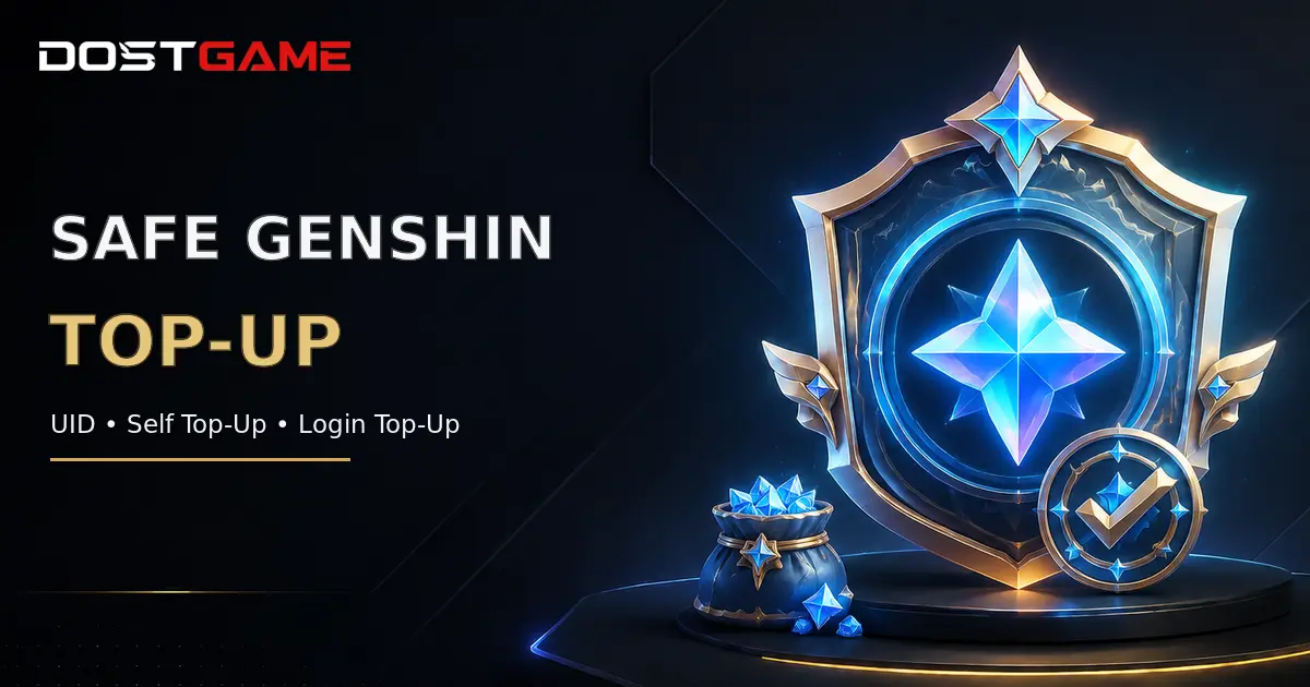 Safe Genshin Impact Top-Up: UID, Self Top-Up and Login Top-Up