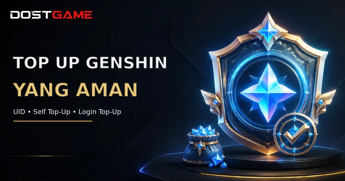 Top Up Genshin Impact Aman: UID, Self Top-Up dan Login Top-Up