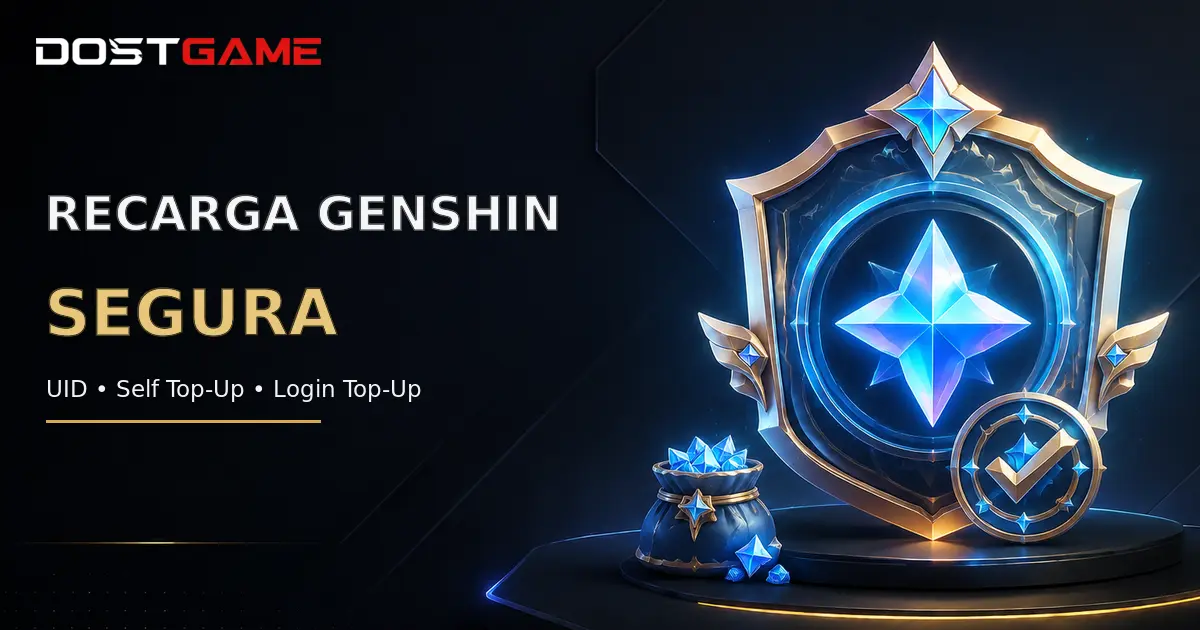 Recarga segura de Genshin Impact: UID, Self e Login Top-Up