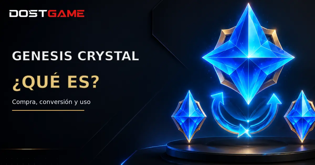 ¿Qué son los Genesis Crystals y cómo se compran y usan?