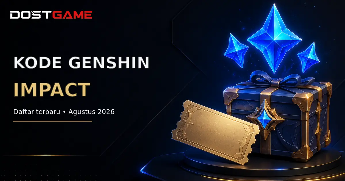 Kode Genshin Impact Agustus 2026: Daftar Terbaru