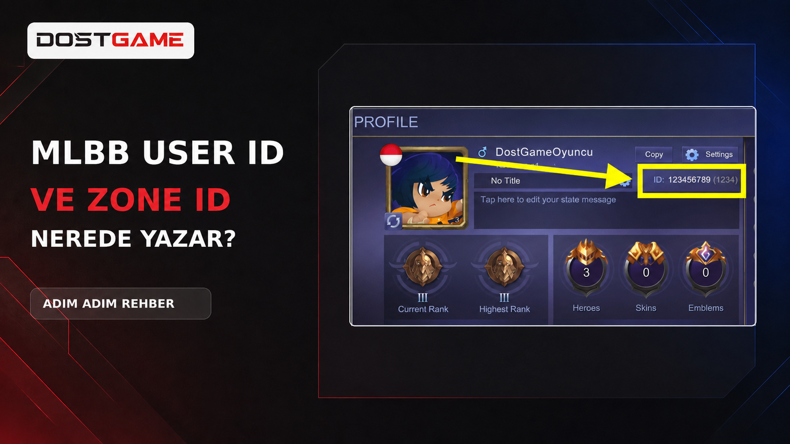 Cara Cari MLBB User ID dan Zone ID: Panduan Langkah demi Langkah