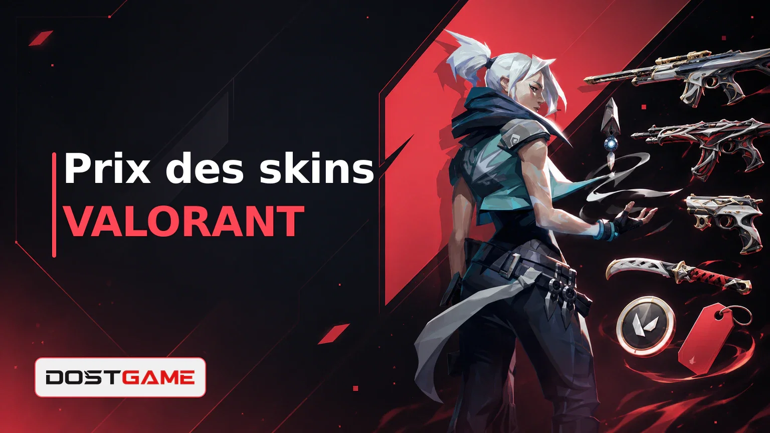 Prix des skins VALORANT : combien de VP ?