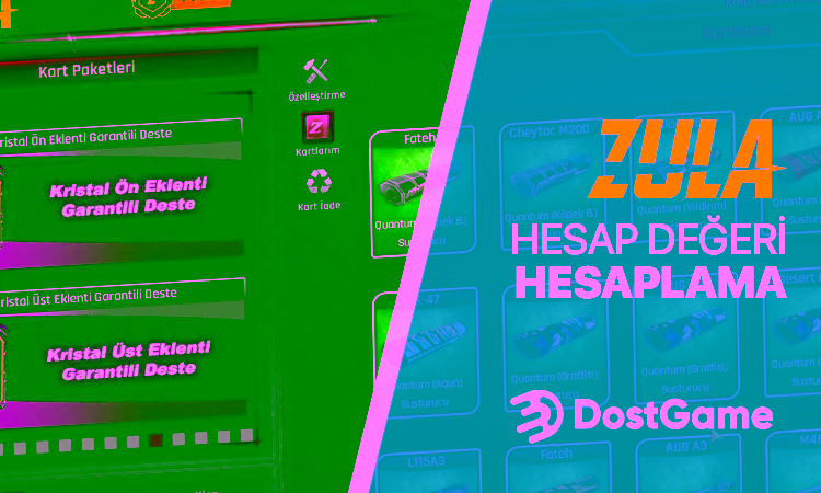 Zula Hesap Değeri Hesaplama