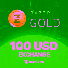 Exchange Razer Gold 100 USD