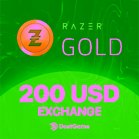 Exchange Razer Gold 200 USD