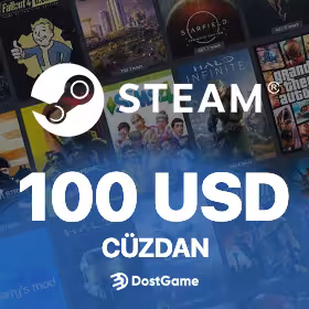 Steam 100 USD Cüzdan Kodu