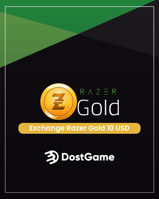 Exchange Razer Gold 10 USD